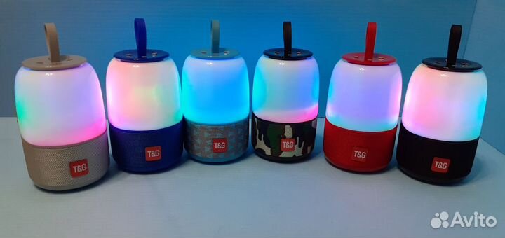 Колонка TG Light Capsule, новая система, 6 цветов