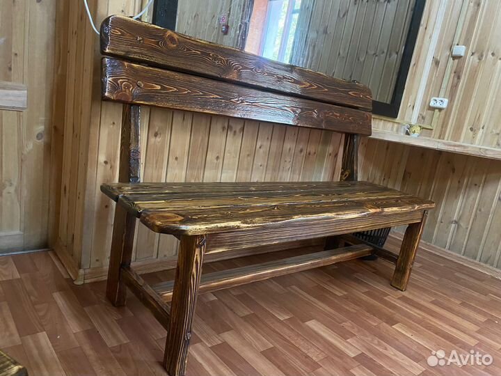 Мебель Стол скамья табуреты массив ручная работа