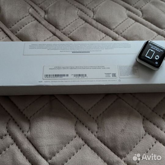 Часы apple watch 3 38 mm бу