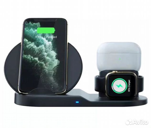 Зарядное устройство-станция 3в1