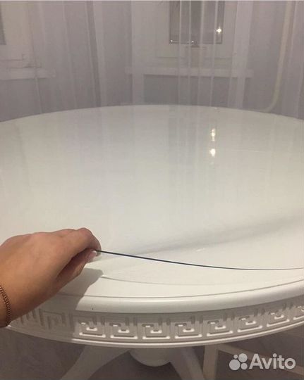 Силиконовая скатерть, мягкое стекло