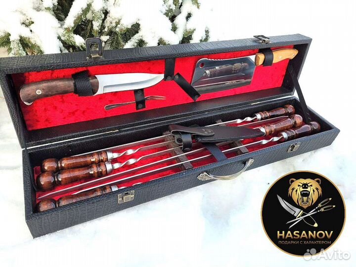 Подарочный шашлычный набор