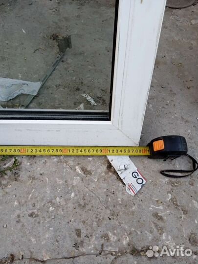 Дверь балконная пвх бу