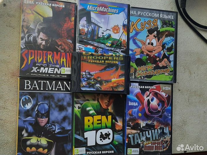 Картриджи sega