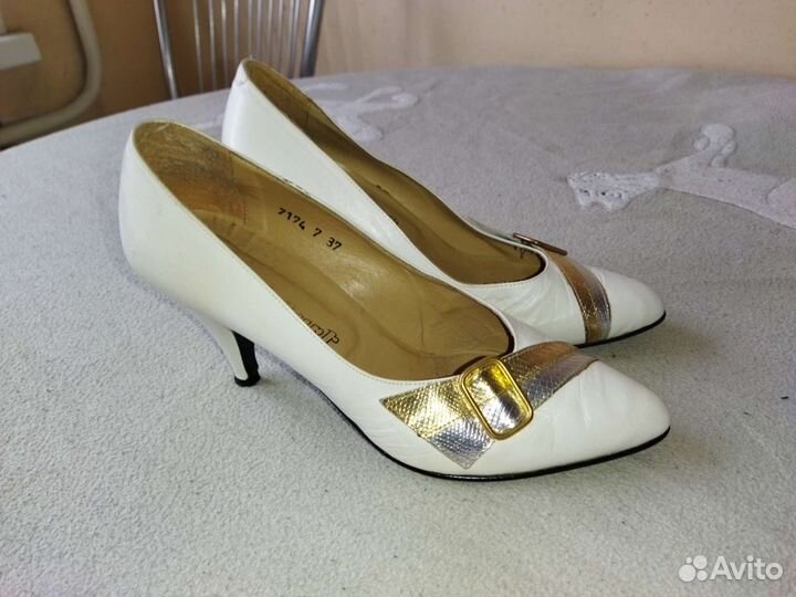 Туфли женские 37 размер натуральная кожа