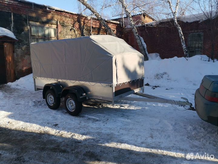 Прицеп легковой 2 оси Б-3.4 с тентом