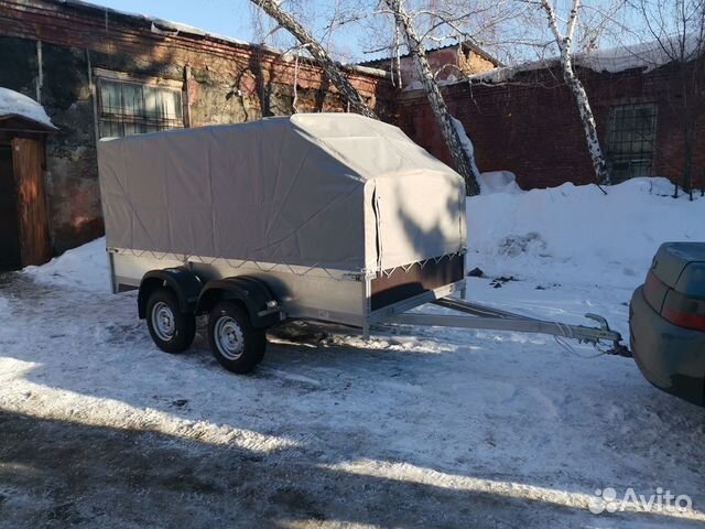 Прицеп легковой 2 оси Б-3.4 с тентом