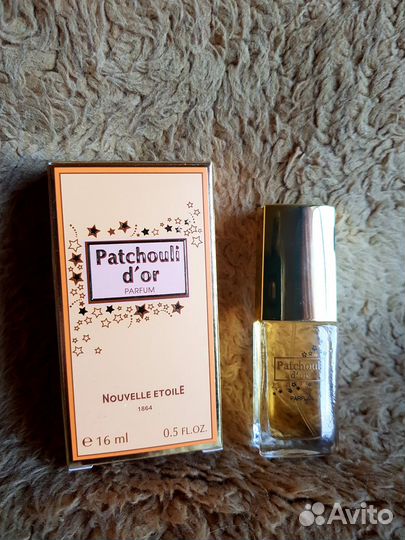 Духи женские Золотая Пачули новые