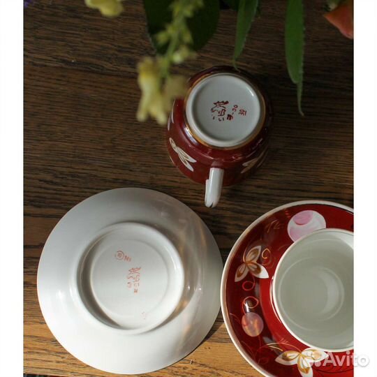 Чайная пара Слива Вербилки