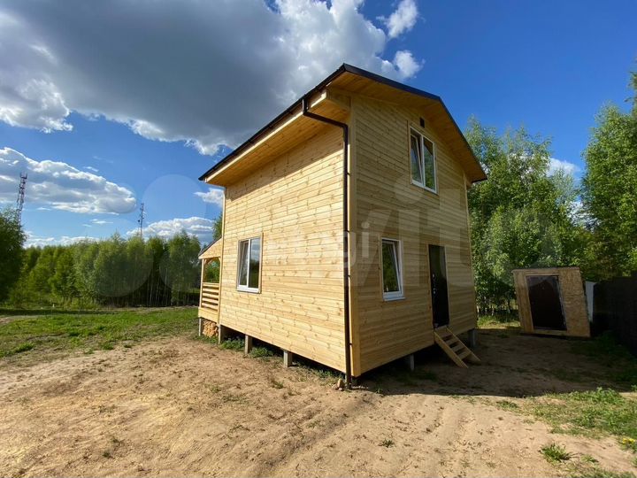 Дом 84 м² на участке 8 сот.