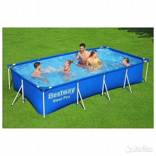 Бассейн каркасный Steel Pro,400 х 211 х 81см,56405