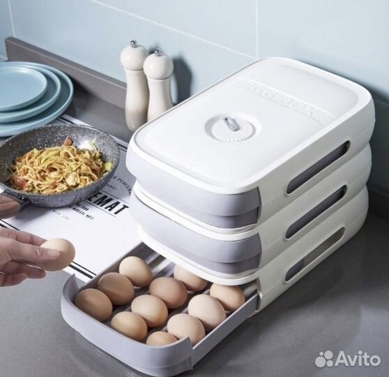 Контейнер для хранения яиц на 15-20 штук