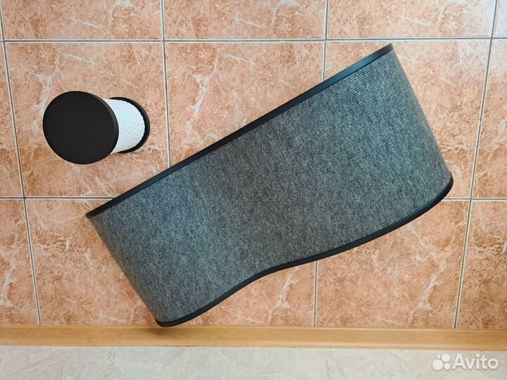 Когтеточка лежанка + столбик когтеточка настенный