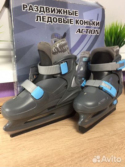 Коньки детские раздвижные 29 32