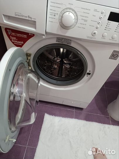 Стиральная машина бу lg 6 кг