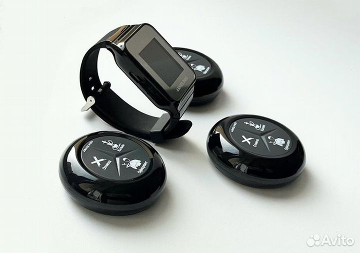 Кнопка вызова кальянщика, официанта, часы пейджер