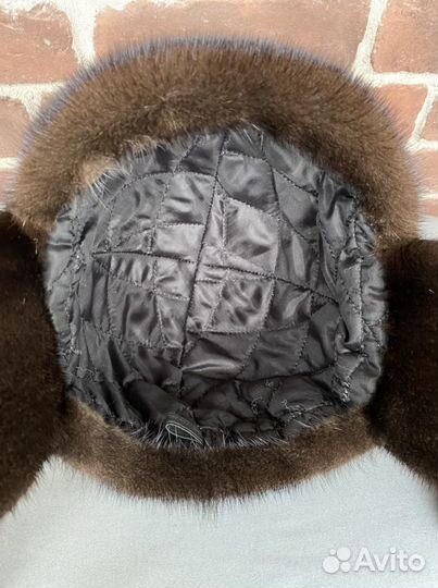 Шапка ушанка финская норка