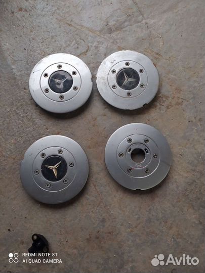 Колпачки на литые диски mercedes