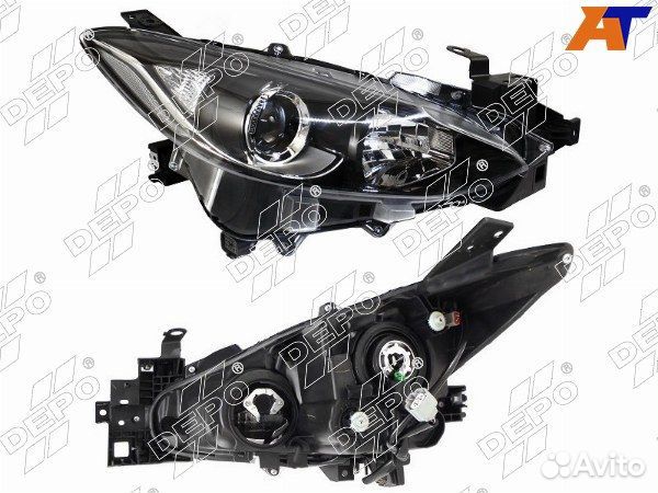 Фара mazda mazda3