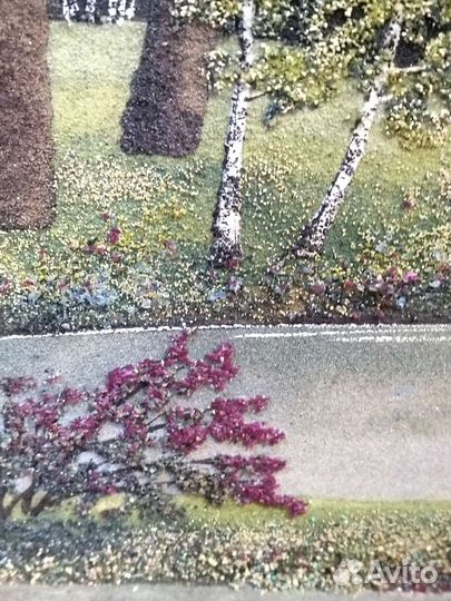 Картина из натурального камня большая 75х47