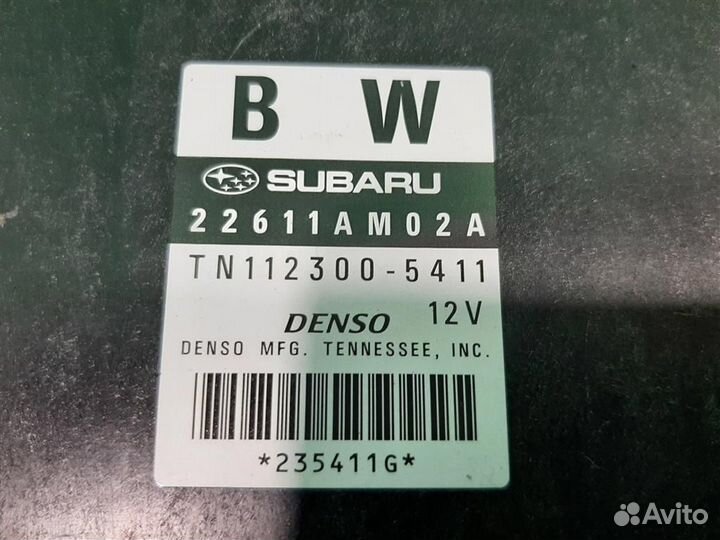 Блок управления двс Subaru Tribeca WX 2006