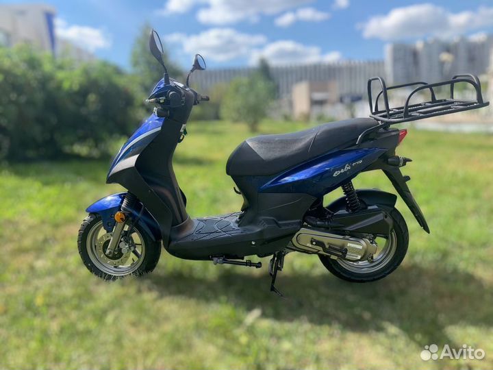 Скутер SYM orbit 50 новый, синий