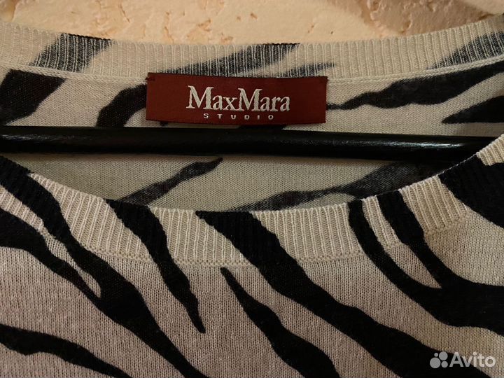 Свитер оригинал шелк шерсть max mara 44/46р