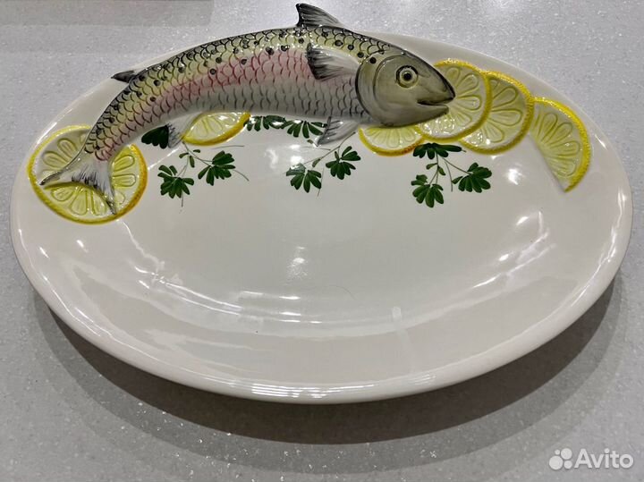 Форфоровое блюдо италия