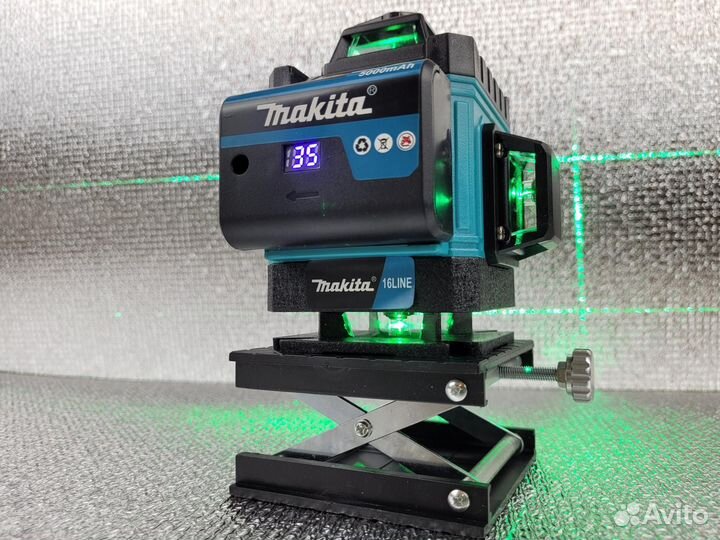 Лазерный уровень Makita 4D строительный нивелир