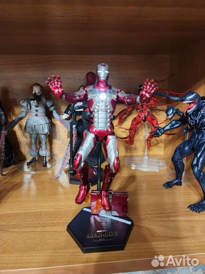 Фигурка iron man mk 5 zd toys с подсветкой