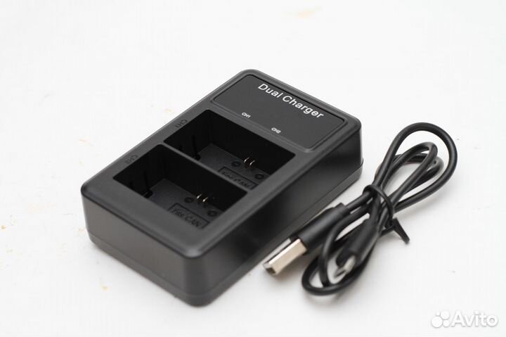 Зарядное устройство USB + 2аккума LP-E6N