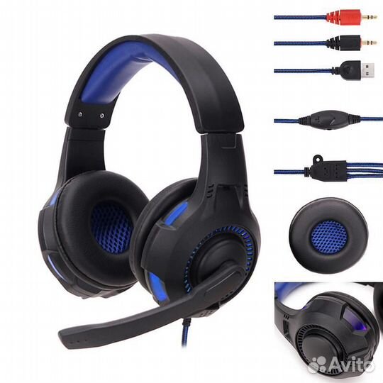 Игровые наушники с микрофоном
