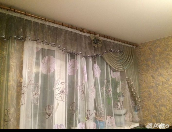 Шторы, занавески, ламбрекен