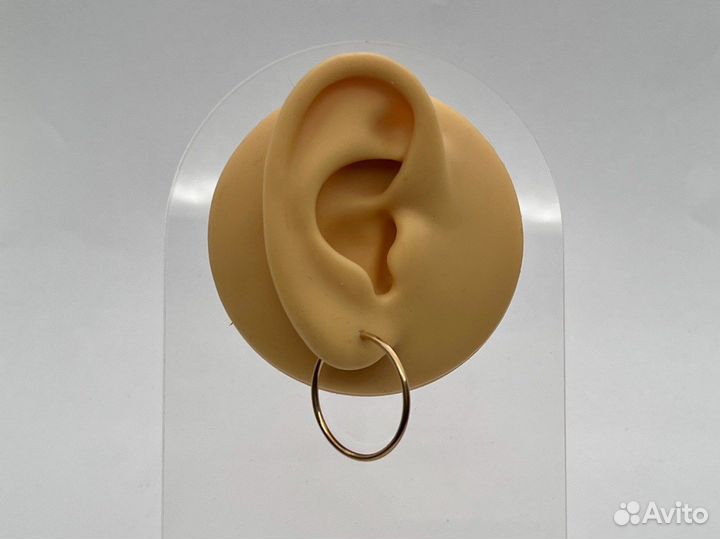 Золотые серьги 585 пробы