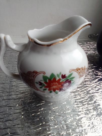 Молочник сахарница СССР Вербилки