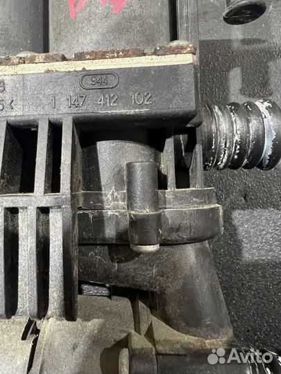 Клапан печки с доппомпой M60 BMW E38