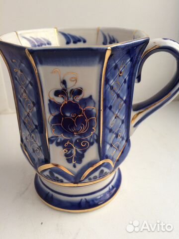 Чашки гжель