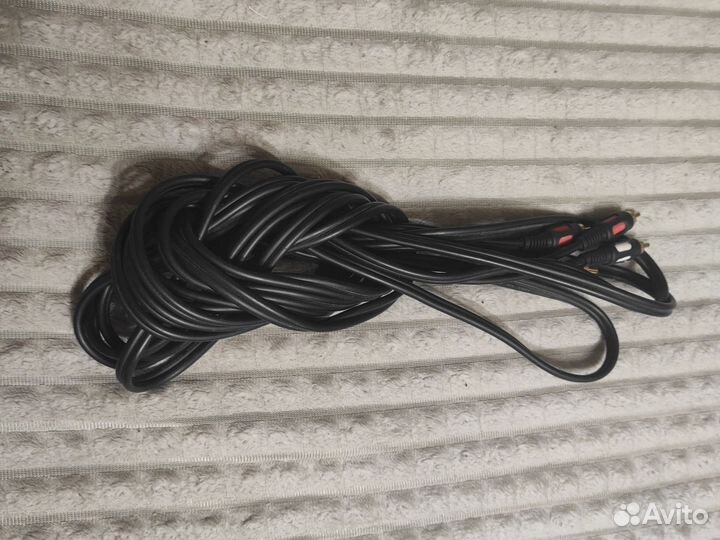 Межблочный кабель 2 rca-2rca 3 метра