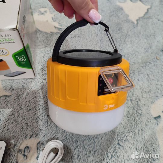 Фонарь кемпинговый аккумуляторный Эра 20 LED