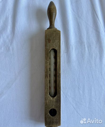 Термометр старинный деревянный начало 20 века