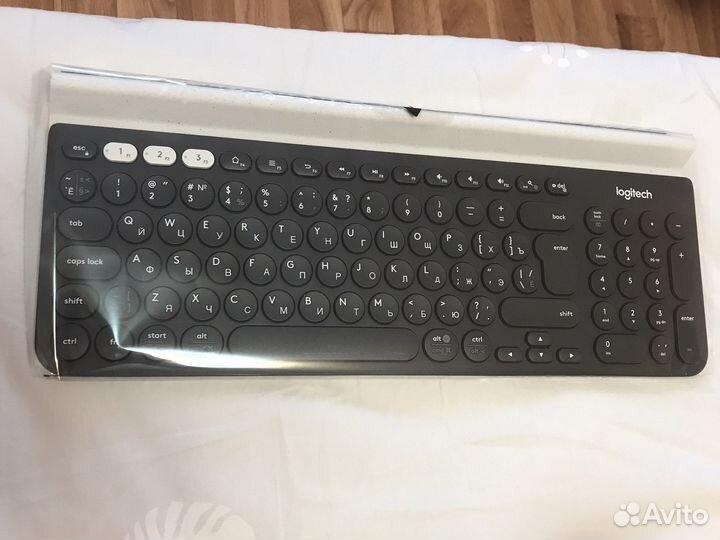 Клавиатура беспроводная Logitech K780, черный