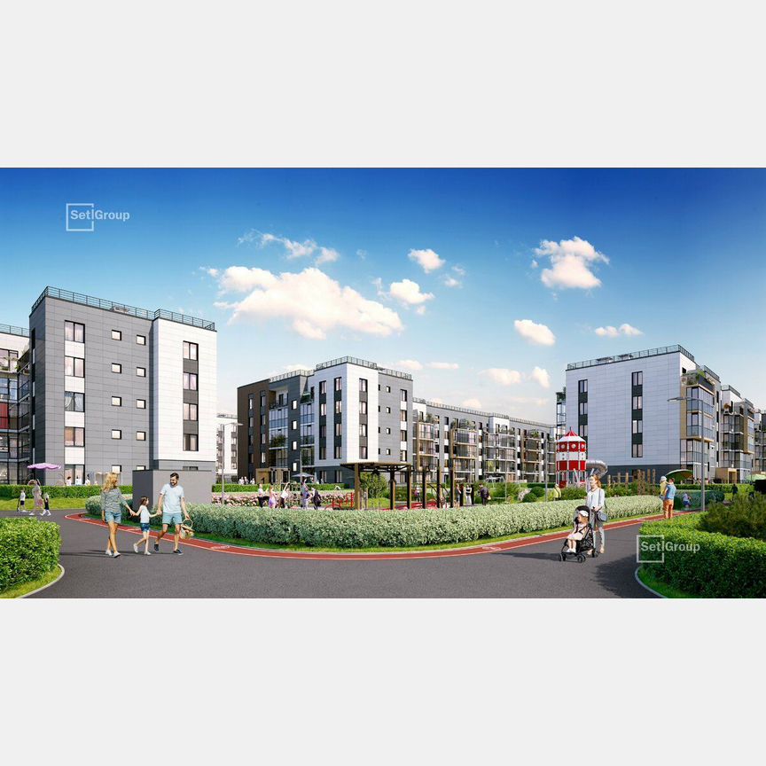 1-к. квартира, 34,7 м², 1/5 эт.