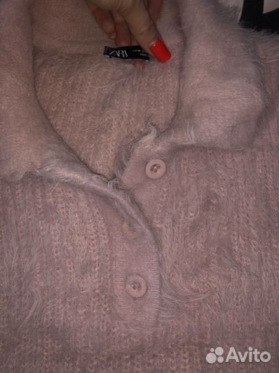 Пушистое поло Zara