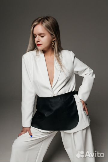 Кожаная баска