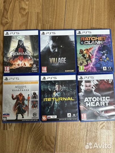 Диски на ps4 ps5 Продажа или Аренда с доставкой