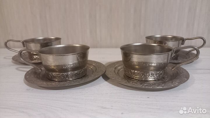 Подстаканник мнц малый с блюдцем Цена за 4 шт