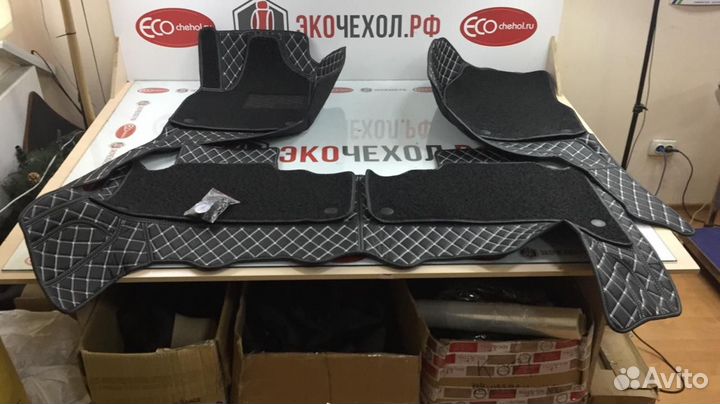 3D Коврики Infiniti QX 80 70 60 56 50 из Экокожи