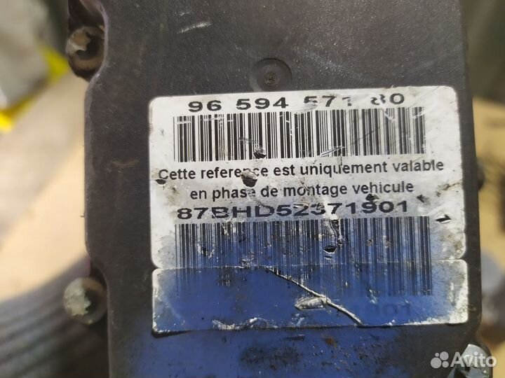 Блок абс пежо ситроен