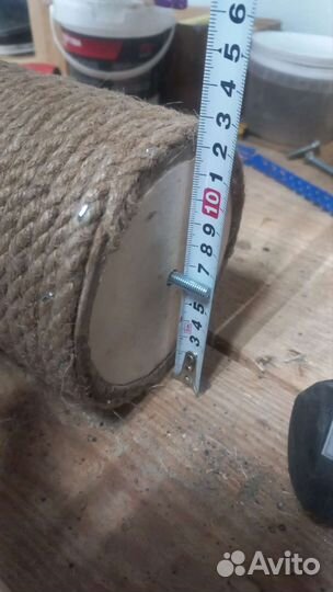 Когтеточка / столбик сменный / на заказ / 70с/60см