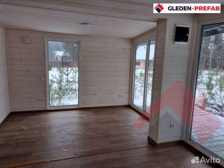 Модульный дом 48 м2 с отделкой